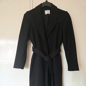 NWT Old Navy Women's Wool Long Wrap Coat Oversized